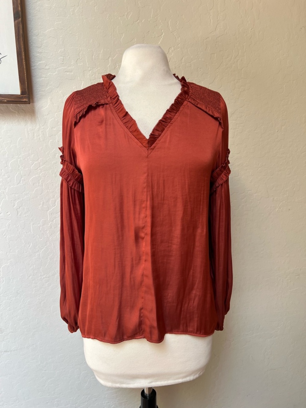 Grade & Gather long sleeve blouse